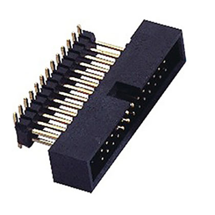 1.27mm简牛 SMT 加排针塑胶 配IDC